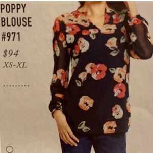 Cabi Poppy Blouse